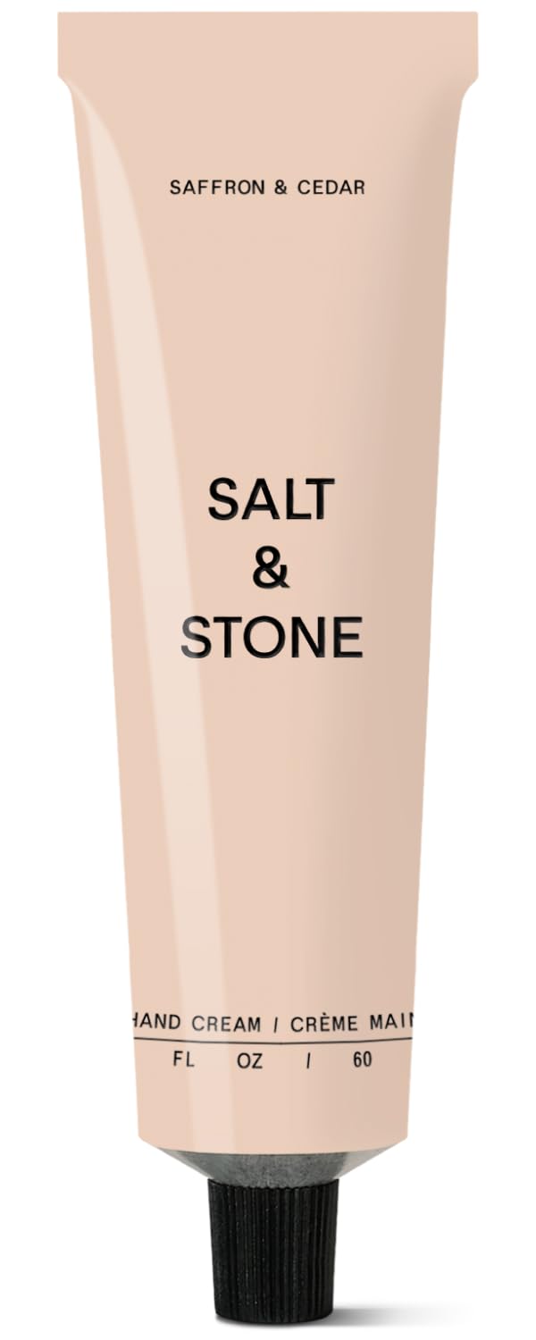 Salt & Stone Hand Cream, Hand Lotion, Women & Men, Santal & Vetiver 2 fl oz