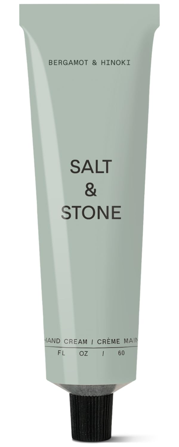 Salt & Stone Hand Cream, Hand Lotion, Women & Men, Santal & Vetiver 2 fl oz