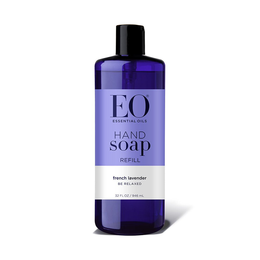 EO Sulfate-Free Moisturizing Hand Soap, French Lavender, 12 Oz, 3 Count