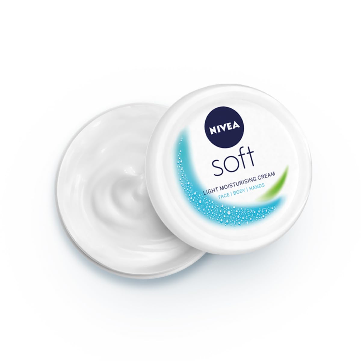 NIVEA Soft Refreshingly Soft Moisturizing Cream, Multipack, 3 x 2.6 OZ
