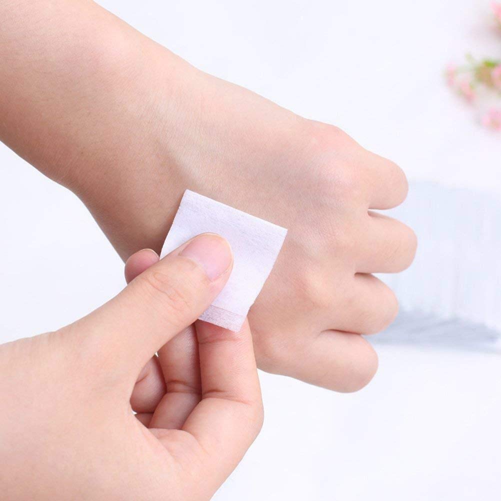 100PCS Disposable Alcohol Prep Pads - Skin Cleansing Wipes Saturated with 75% Ethanol - Medical Alcohol for Home or Outdoor Use