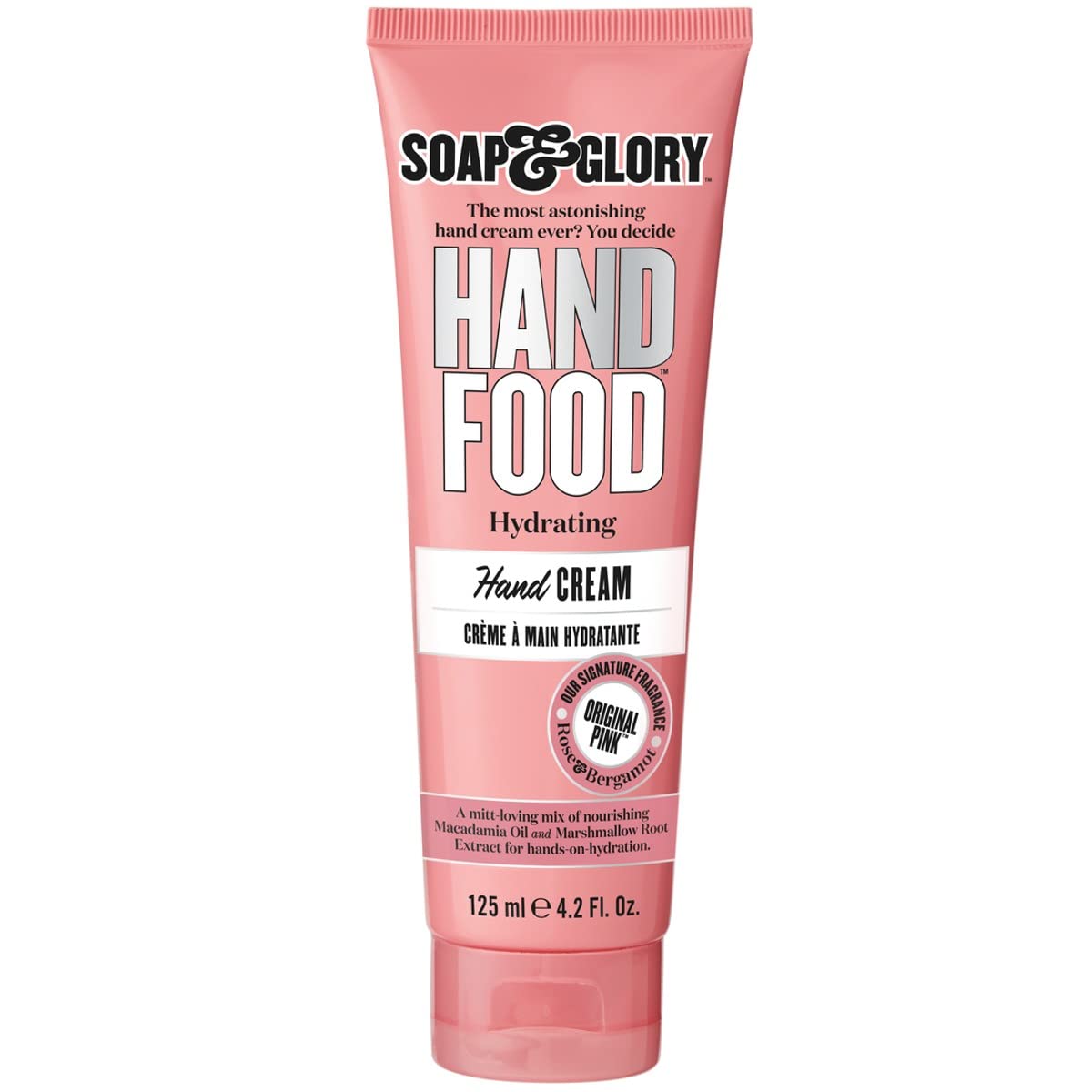 Soap & Glory Hand Food Hand Cream & Rich Cuticle Moisturizer, 125 ml