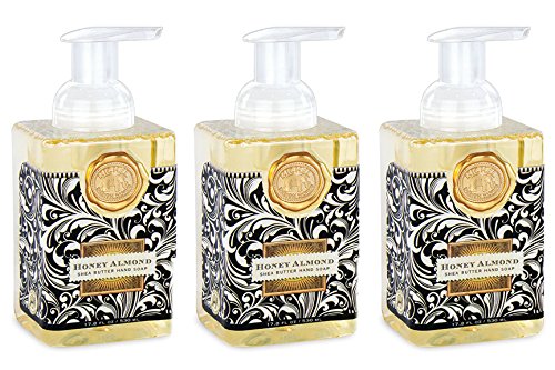 Michel Design Works Honey Almond Foaming Hand Soap with Soap Dispenser