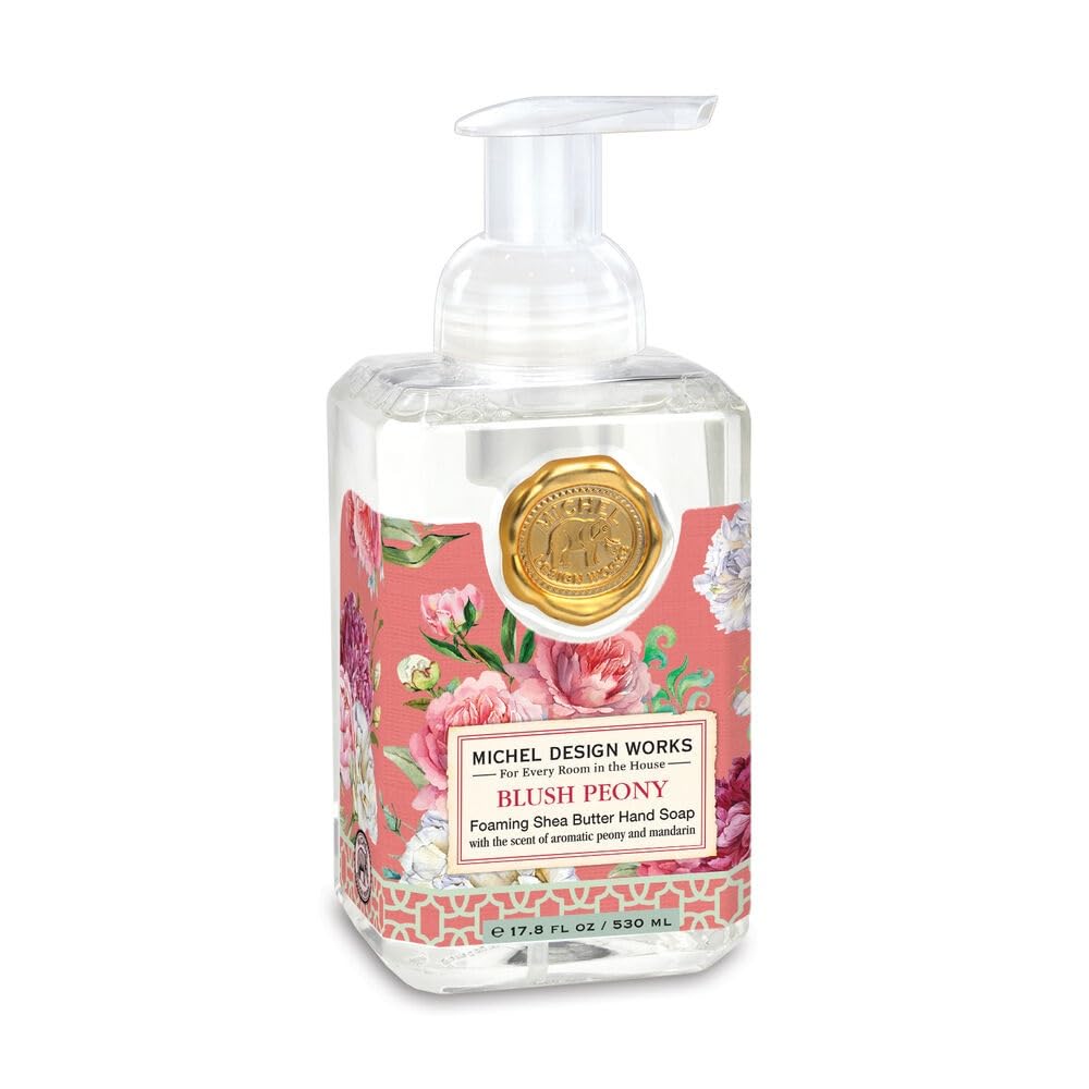 Michel Design Works Honey Almond Foaming Hand Soap with Soap Dispenser