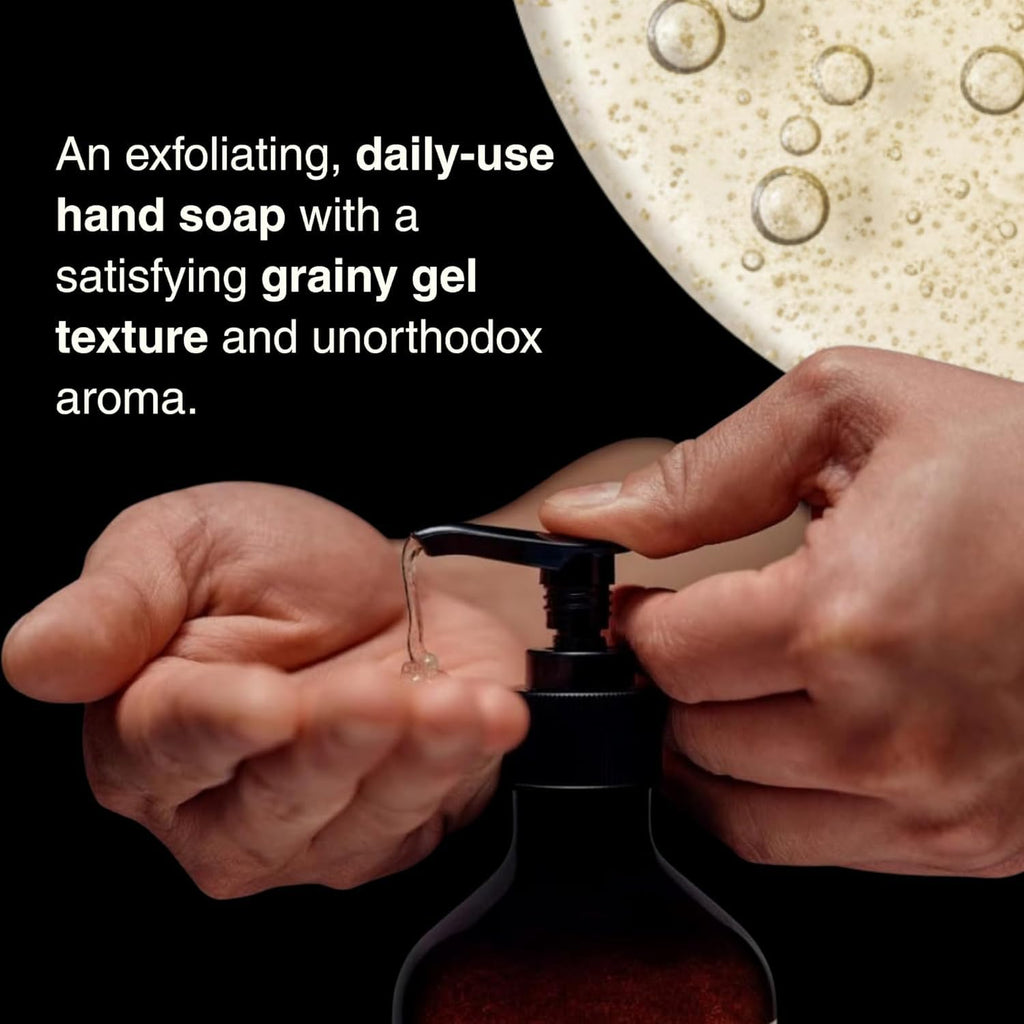Aesop Reverence Aromatique Exfoliating Hand Wash | Exfoliating Hand Soap with Finely Milled Pumice | Gentle Cleanser & Skin-Smoothing Formula with Vetiver, Petitgrain & Bergamot | 500mL / 16.9 oz