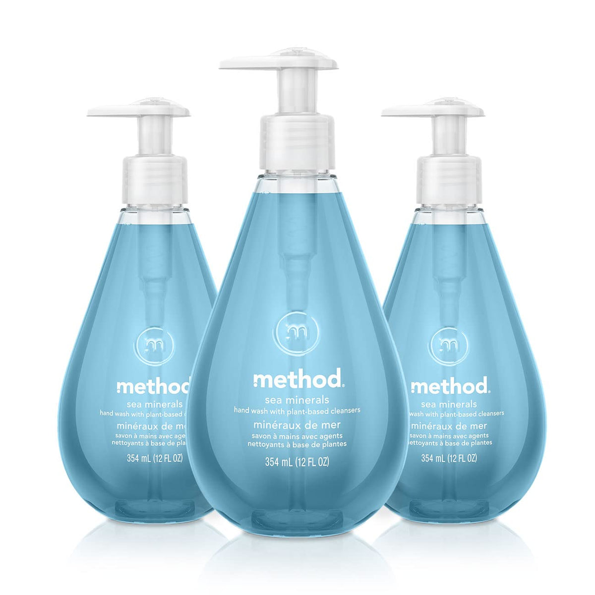 method Gel Hand Wash, Sea Minerals, 12 fl oz