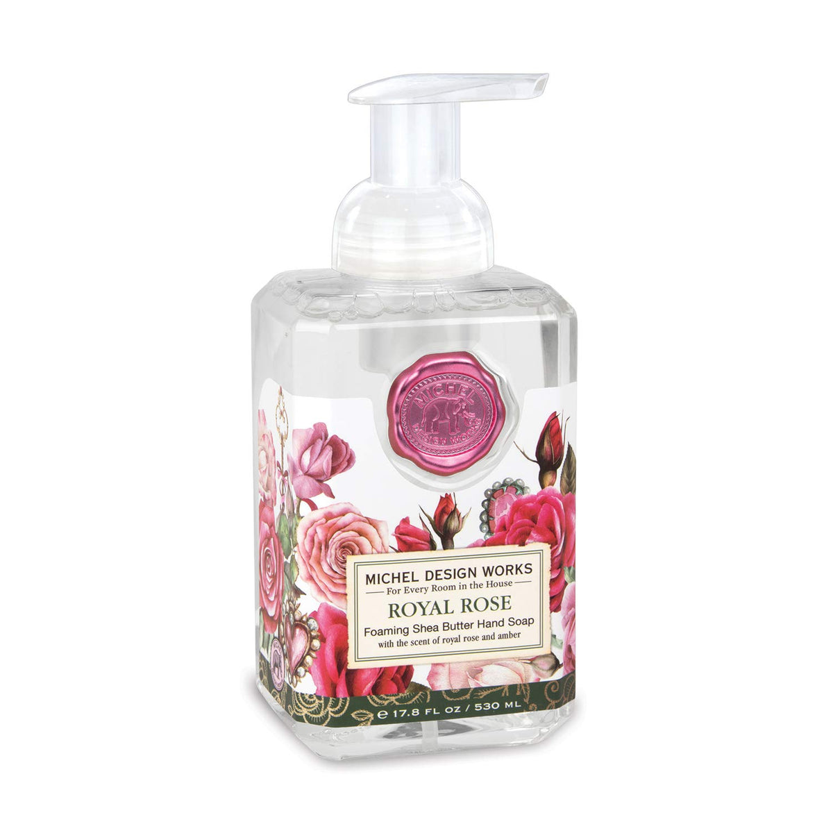 Michel Design Works Honey Almond Foaming Hand Soap with Soap Dispenser
