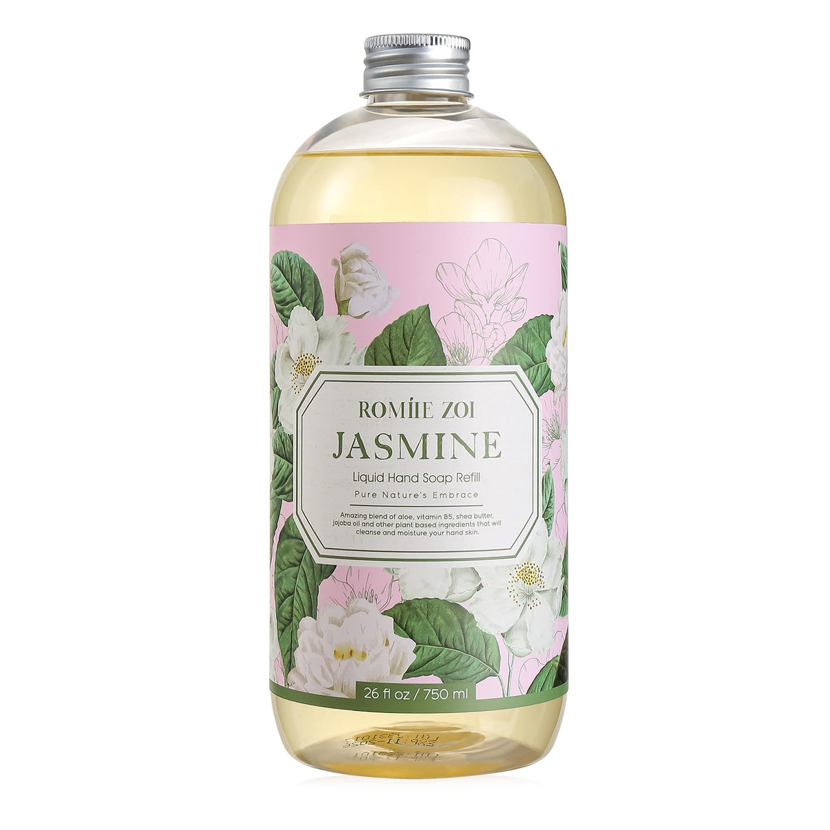 ROMIIE ZOI Liquid Hand Soap Refill, Eucalyptus Mint, 26 Fl Oz, 3-Pack