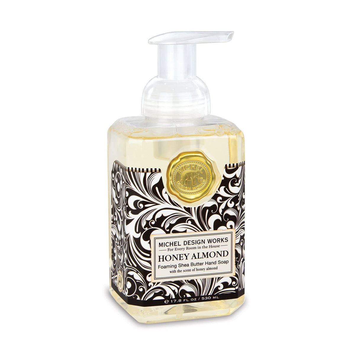 Michel Design Works Honey Almond Foaming Hand Soap with Soap Dispenser