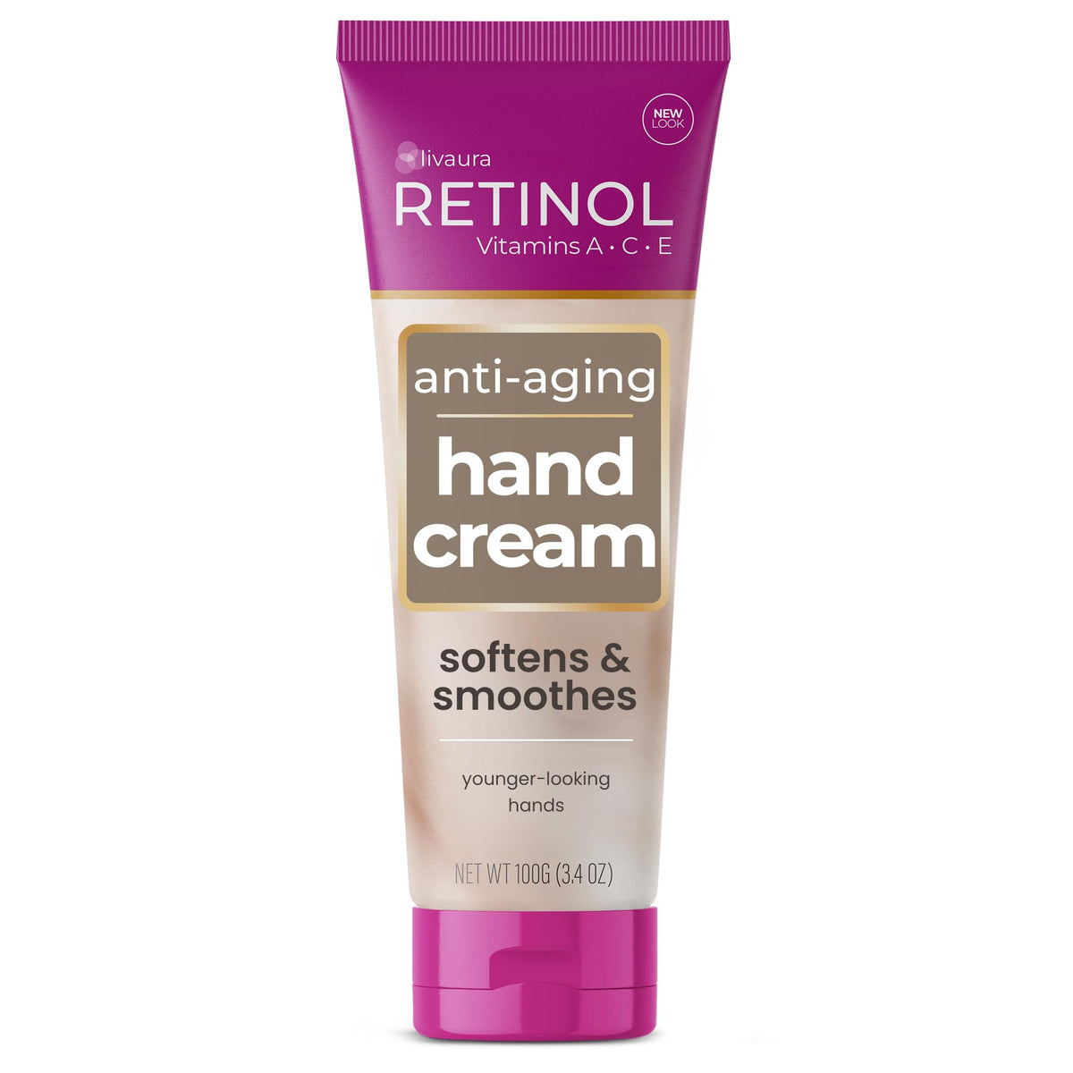 LIVAURA Retinol Anti Aging Hand Cream for Women - Hand Lotion, Dry Hands