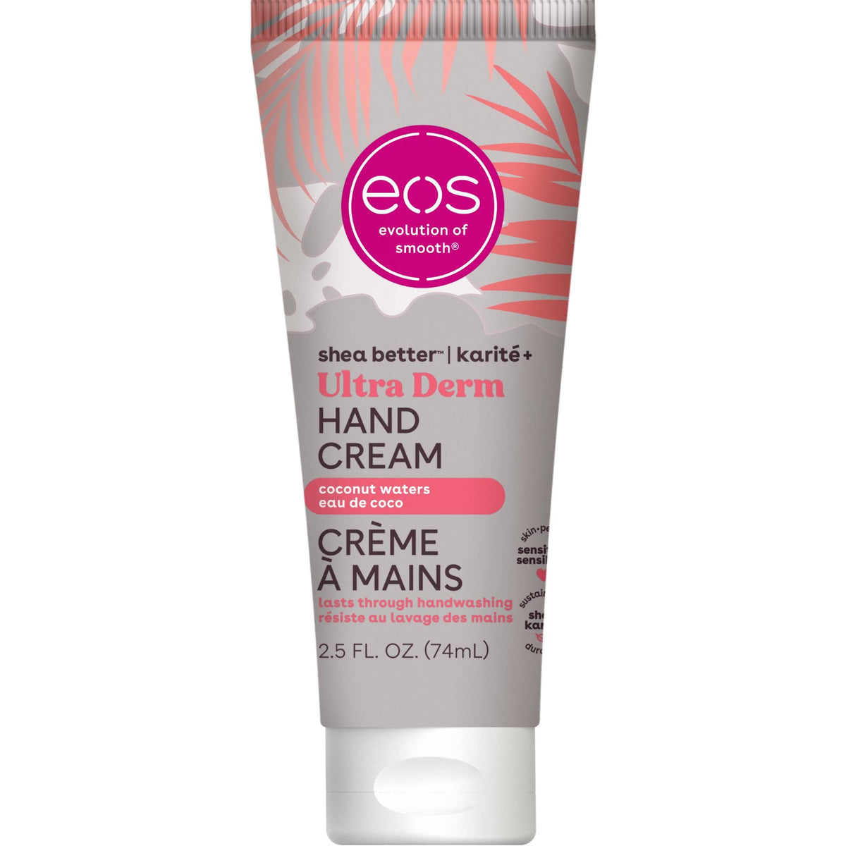 eos Shea Better Hand Cream - Vanilla Cashmere Hand Lotion | Instant Hydration + Lasting Protection | 2.5 oz (Pack of 2)