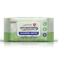 Advanced 75% Alcohol Antiseptic Hand Sanitizer Multipurpose Wipes ((50 Count x 24 Pack = 1200 Wipes))