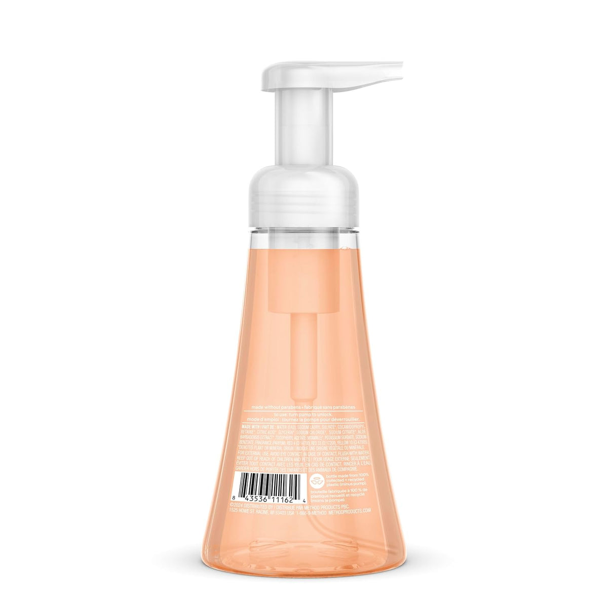 method Foaming Hand Wash, Sandalwood + Cedar, 10 fl oz, 3 pack