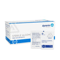 Dynarex DynaSafety Sterile Alcohol Prep Pads - Large - 70% Isopropyl Alcohol, Individually Wrapped, Soft Cleaning Wipes - 100 per Box