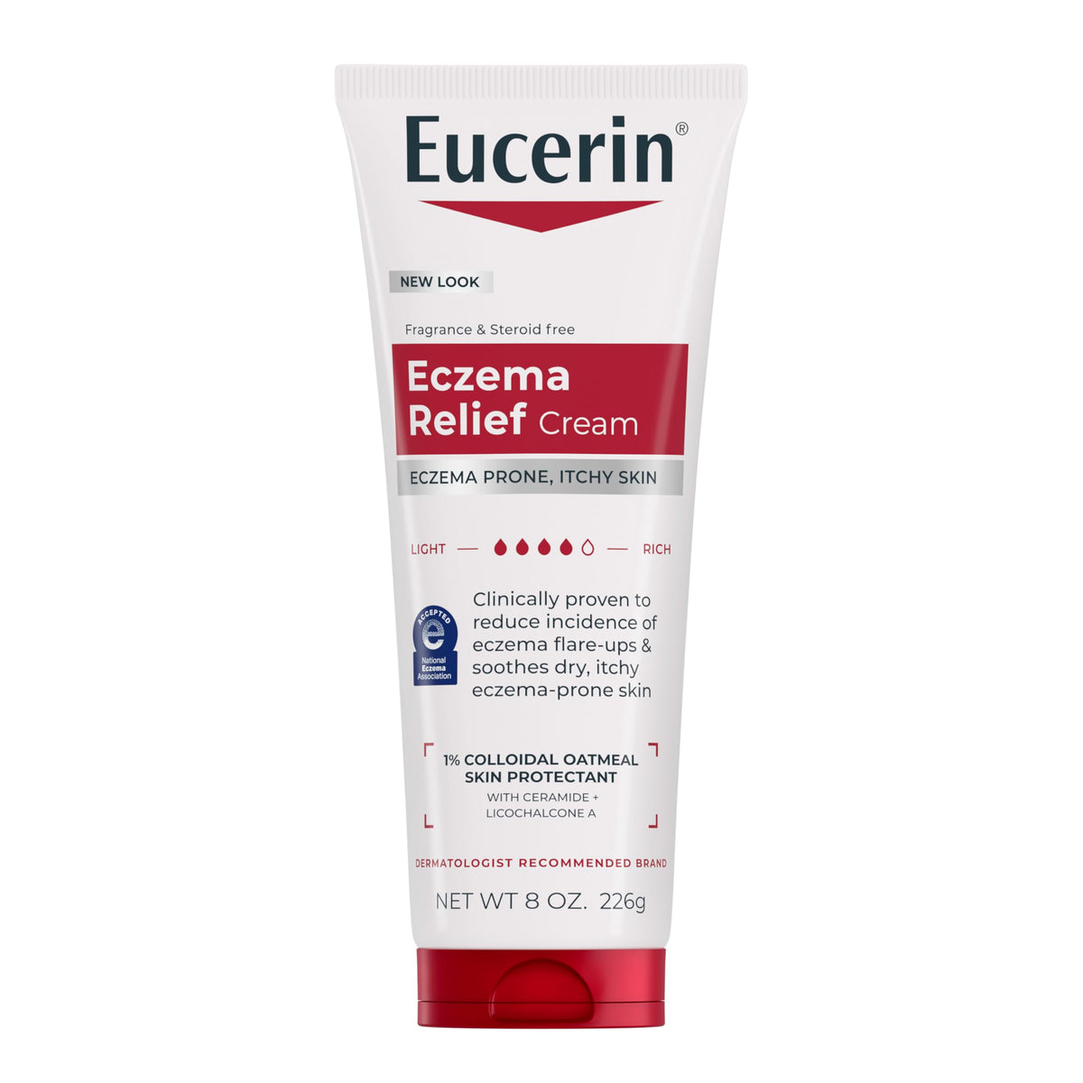 Eucerin Eczema Relief Body Cream with Colloidal Oatmeal, 8 OZ