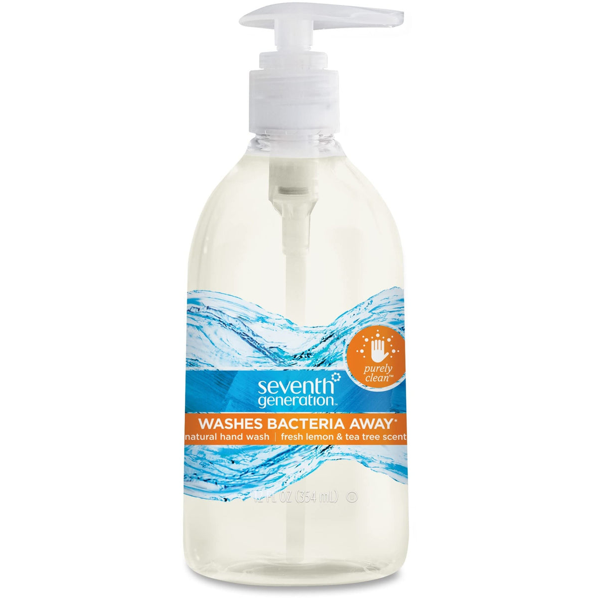 Seventh Generation Hand Soap, Mandarin Orange & Grapefruit, 12 oz, 8 Pack