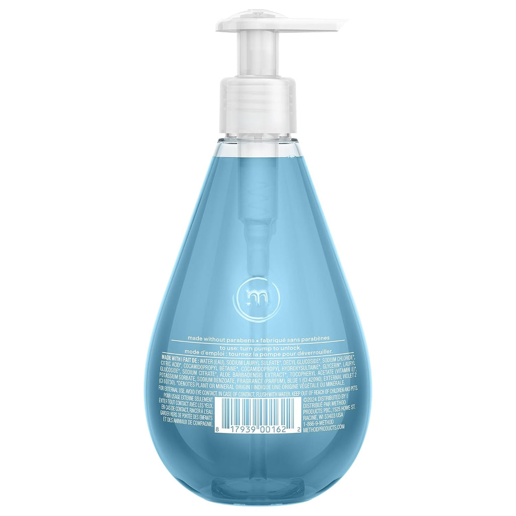 method Gel Hand Wash, Sea Minerals, 12 fl oz