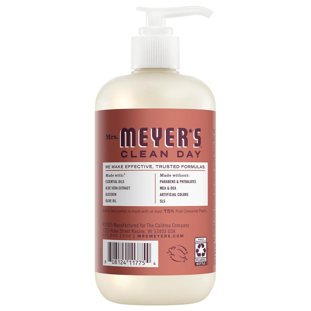 MRS. MEYER'S CLEAN DAY Hand Soap, Fall Leaves Scent, 12.5 Fl Oz Bottle