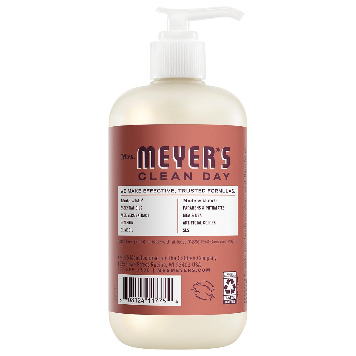 MRS. MEYER'S CLEAN DAY Hand Soap, Fall Leaves Scent, 12.5 Fl Oz Bottle