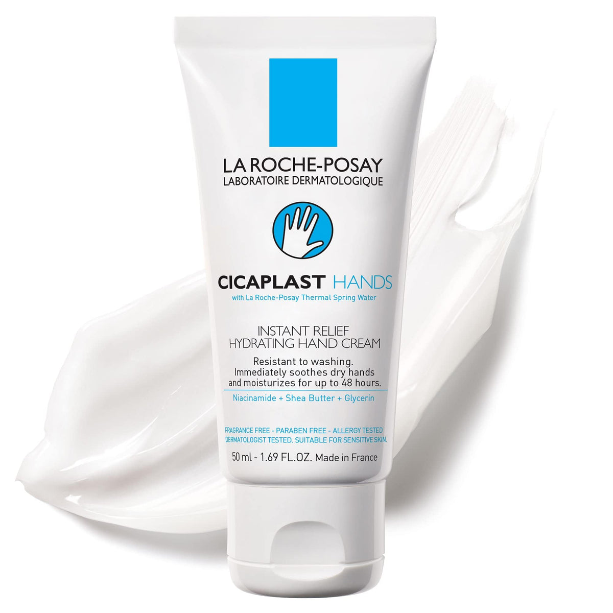 La Roche-Posay Cicaplast Hand Cream with Shea Butter for Dry Hands