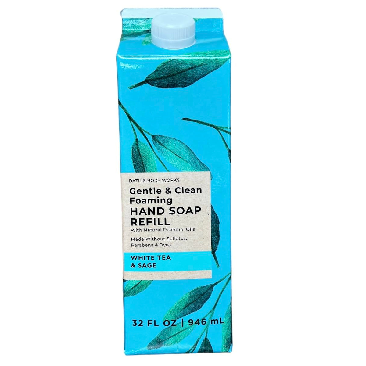 Bath and Body Works Gentle Foaming Hand Soap Kitchen Basics - Cozy Vanilla Almond, Crisp Morning Air, Mahogany Teakwood, Champagne Toast, White Tea and Sage, 8.75, Pack of 5