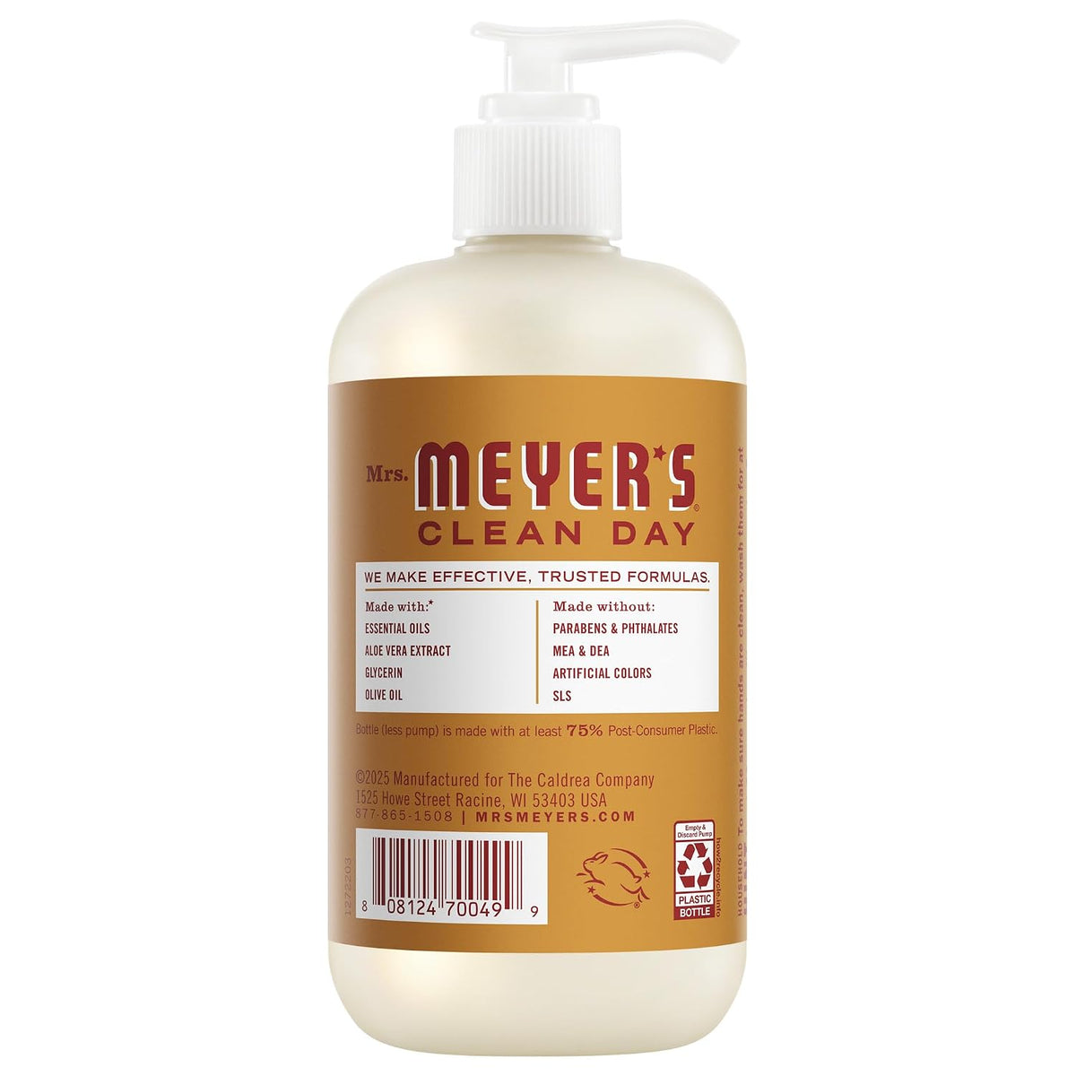MRS. MEYER'S CLEAN DAY Liquid Hand Soap, Apple Cider, 12.5 fl oz, 3 Pack