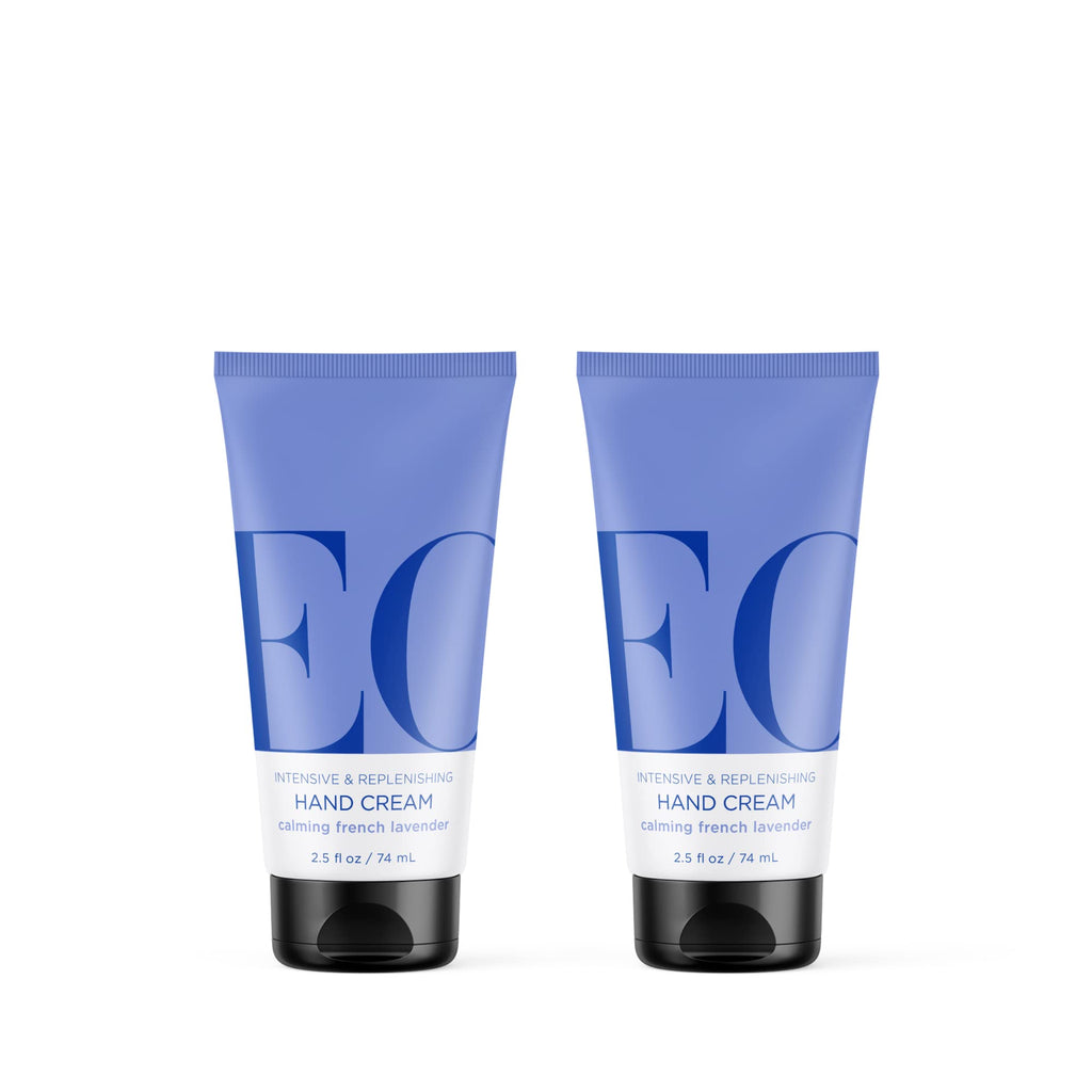 EO Hand Cream, 2.5 Ounce (Pack of 2), Unscented, Moisturizer for Dry Skin