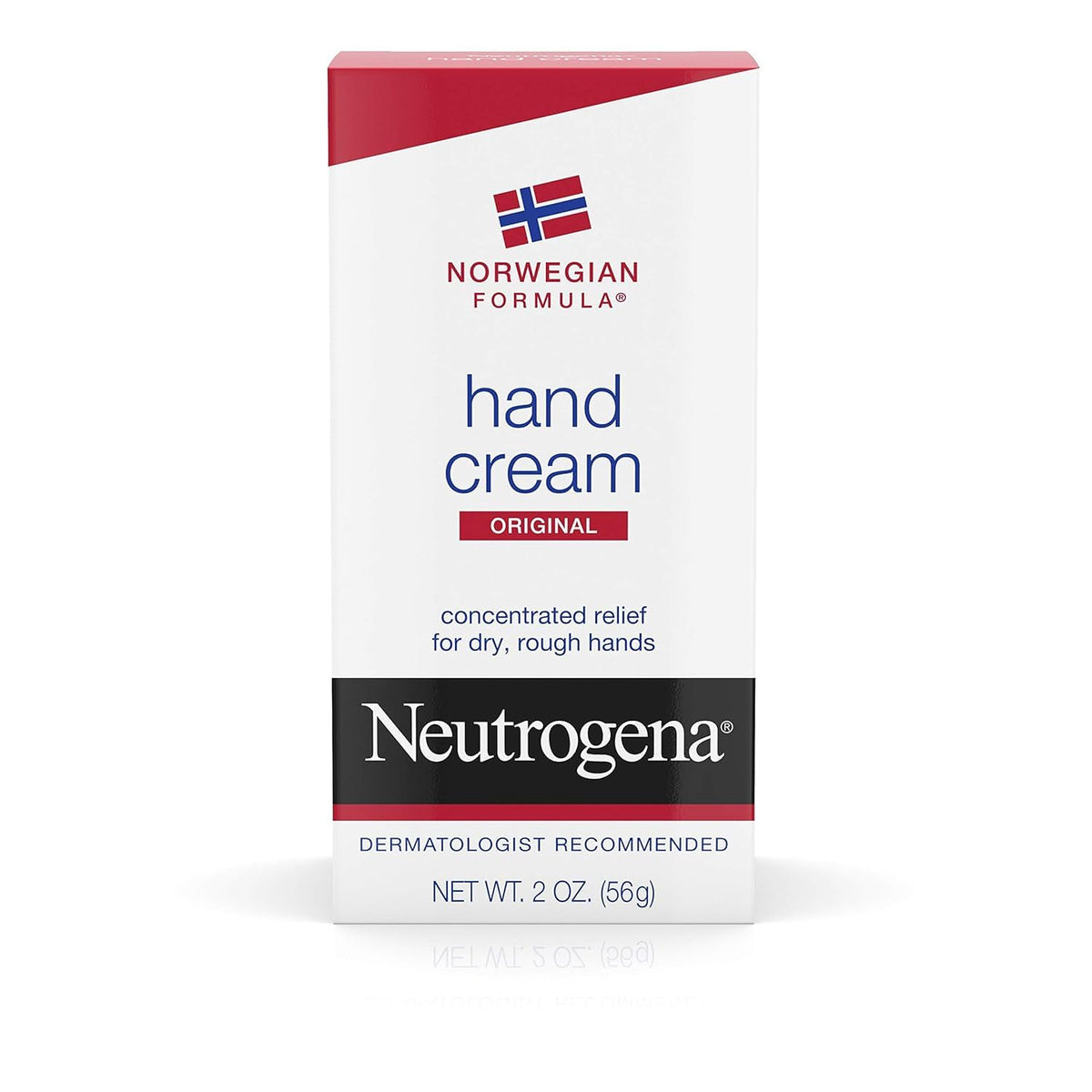 Neutrogena Norwegian Formula Hand Cream, Fragrance Free, 6 x 2 oz