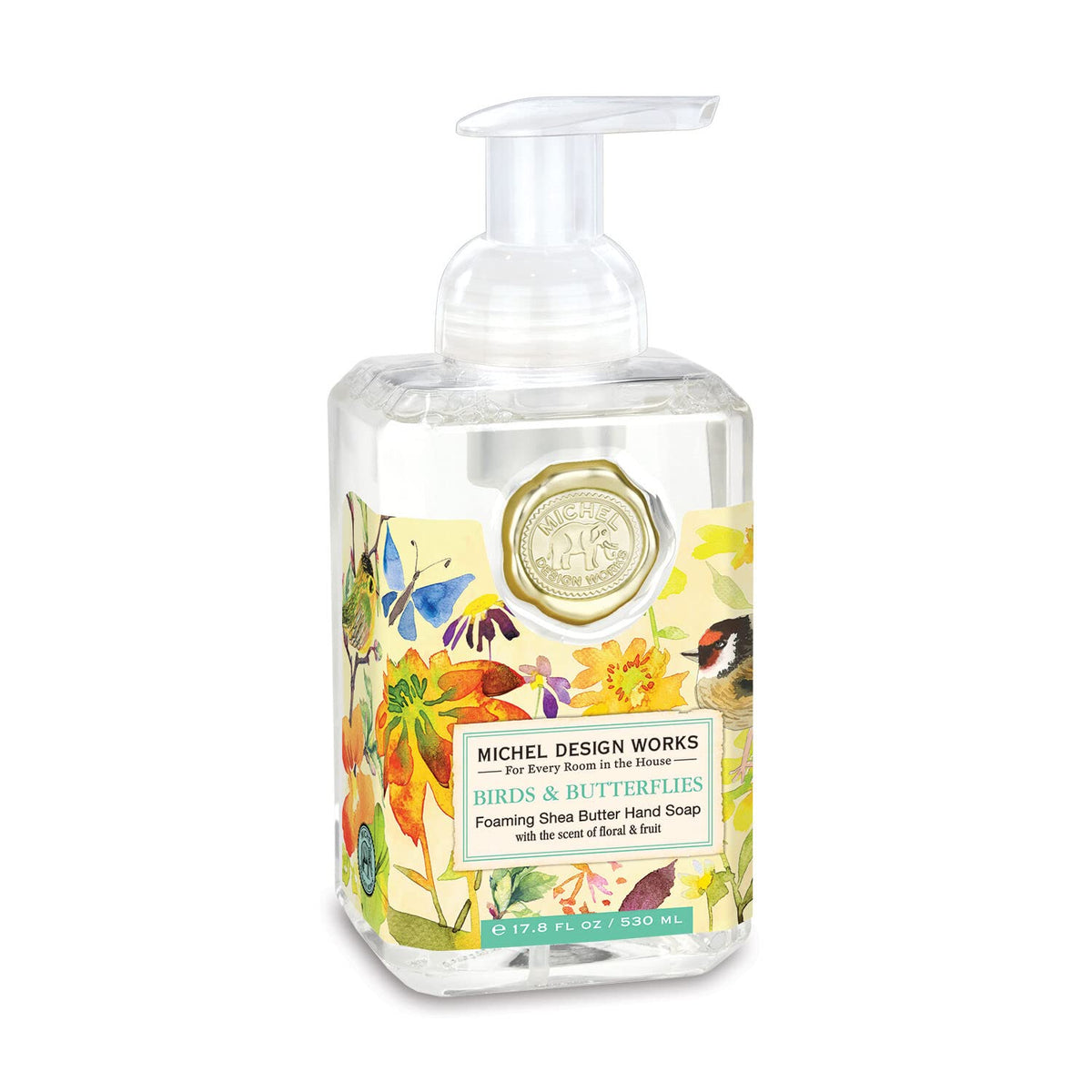 Michel Design Works Honey Almond Foaming Hand Soap with Soap Dispenser