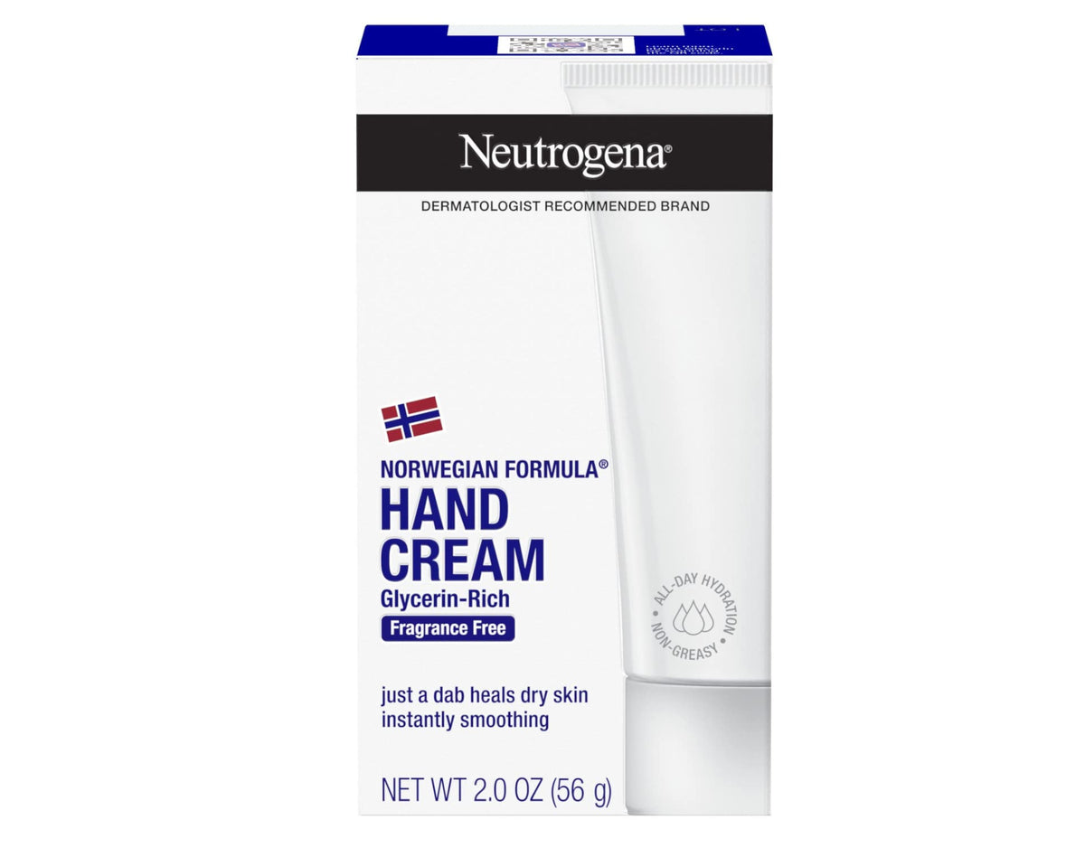 Neutrogena Norwegian Formula Hand Cream, Fragrance Free, 2 oz