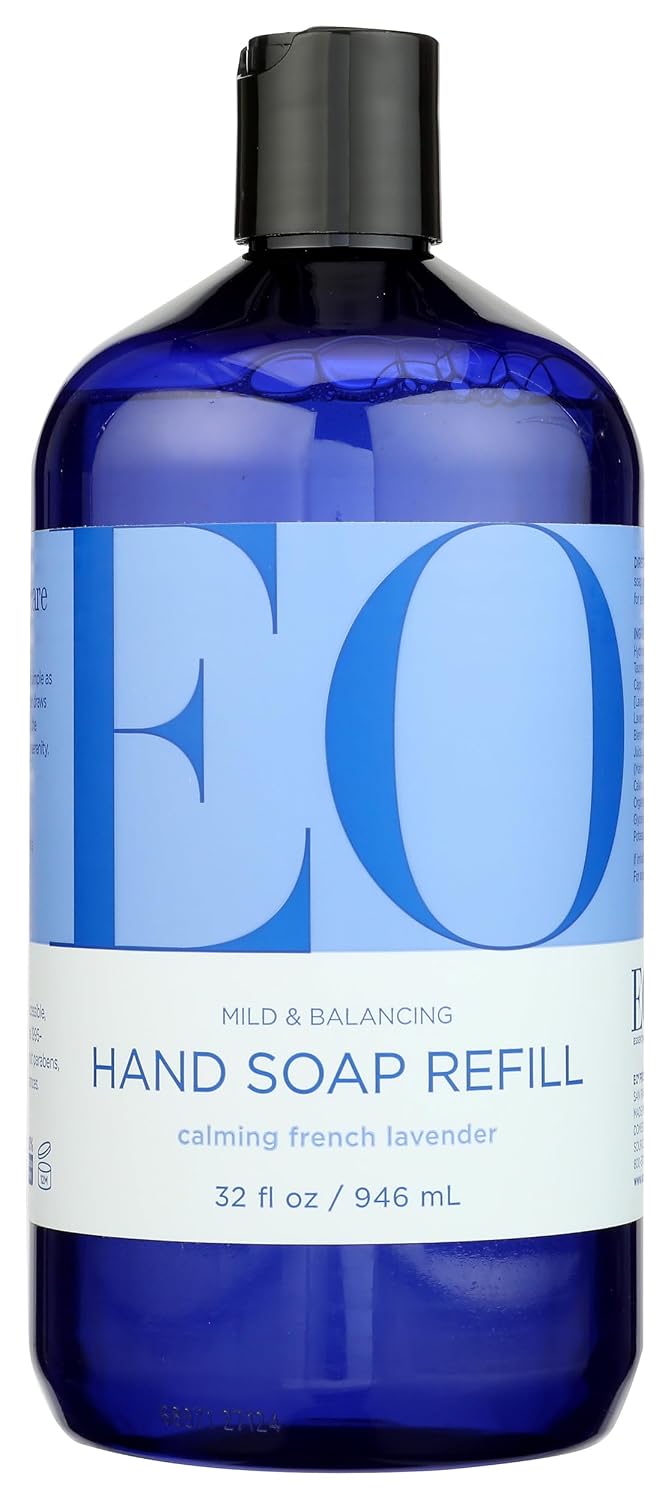 EO Sulfate-Free Moisturizing Hand Soap, French Lavender, 12 Oz, 3 Count