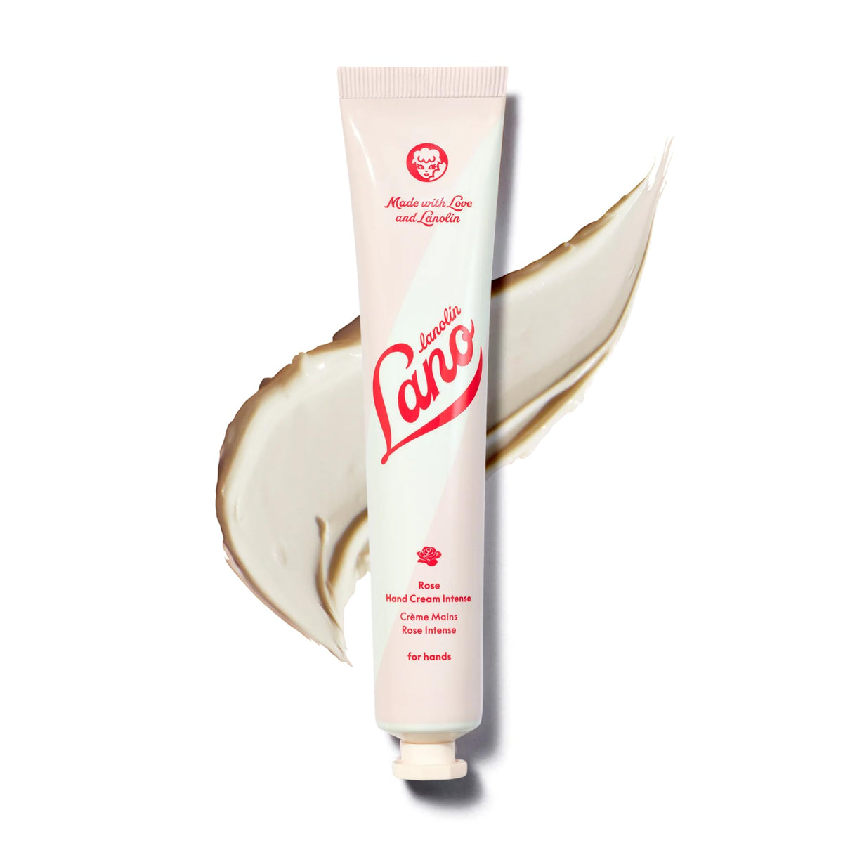 Lanolips Hand Cream - Lanolin Lotion with Coconut Oil, Shea Butter & Vitamin E - Cuticle & Hand Cream for Dry Cracked Hands - Cruelty-Free, Dermatologist Tested - Coconutter (50ml / 1.69 fl oz)