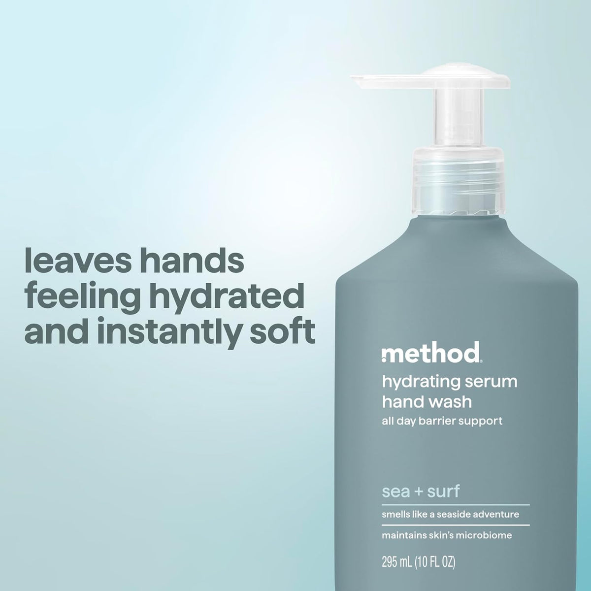 method Hydrating Serum Hand Wash, Sea + Surf, 10 fl oz