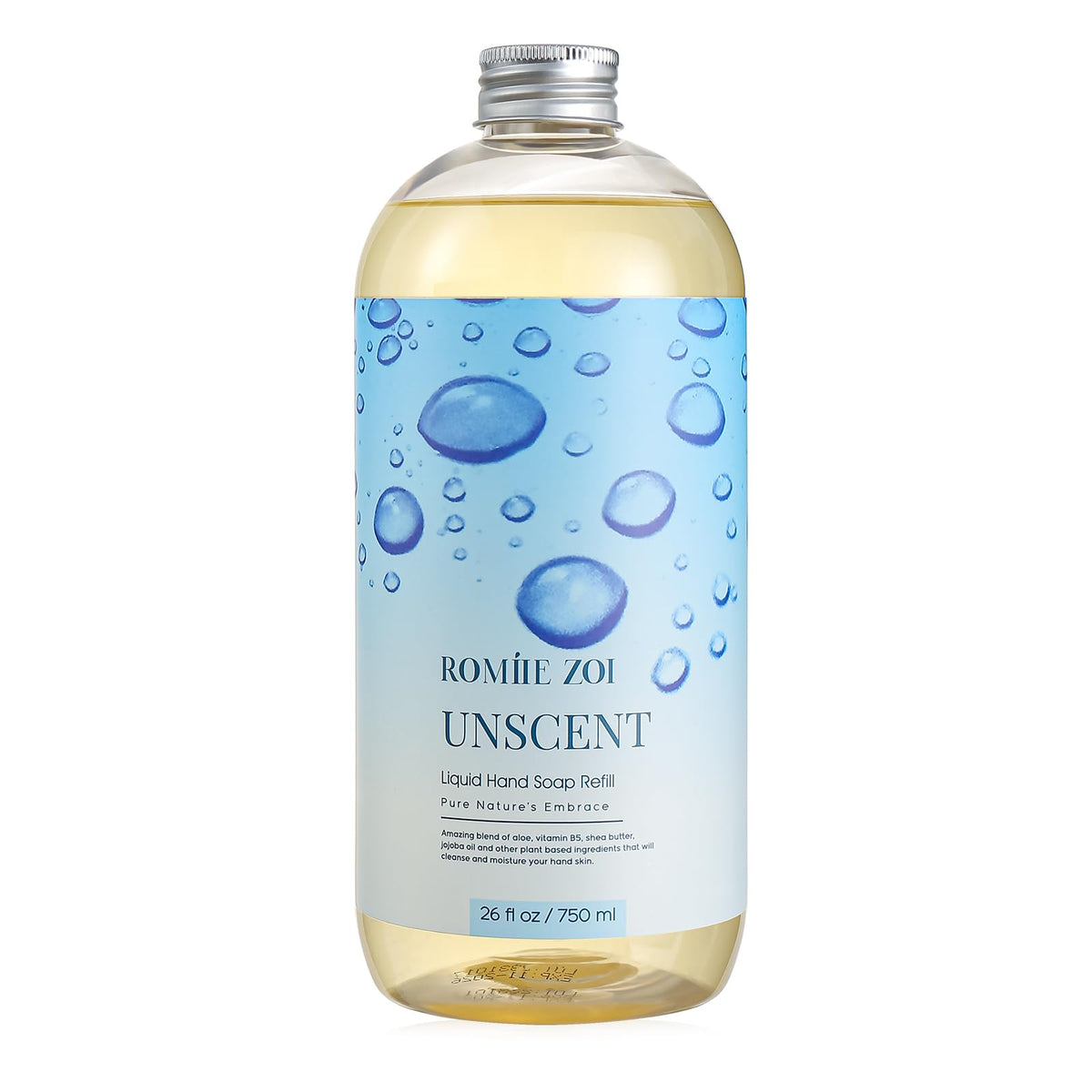 ROMIIE ZOI Liquid Hand Soap Refill, Eucalyptus Mint, 26 Fl Oz, 3-Pack
