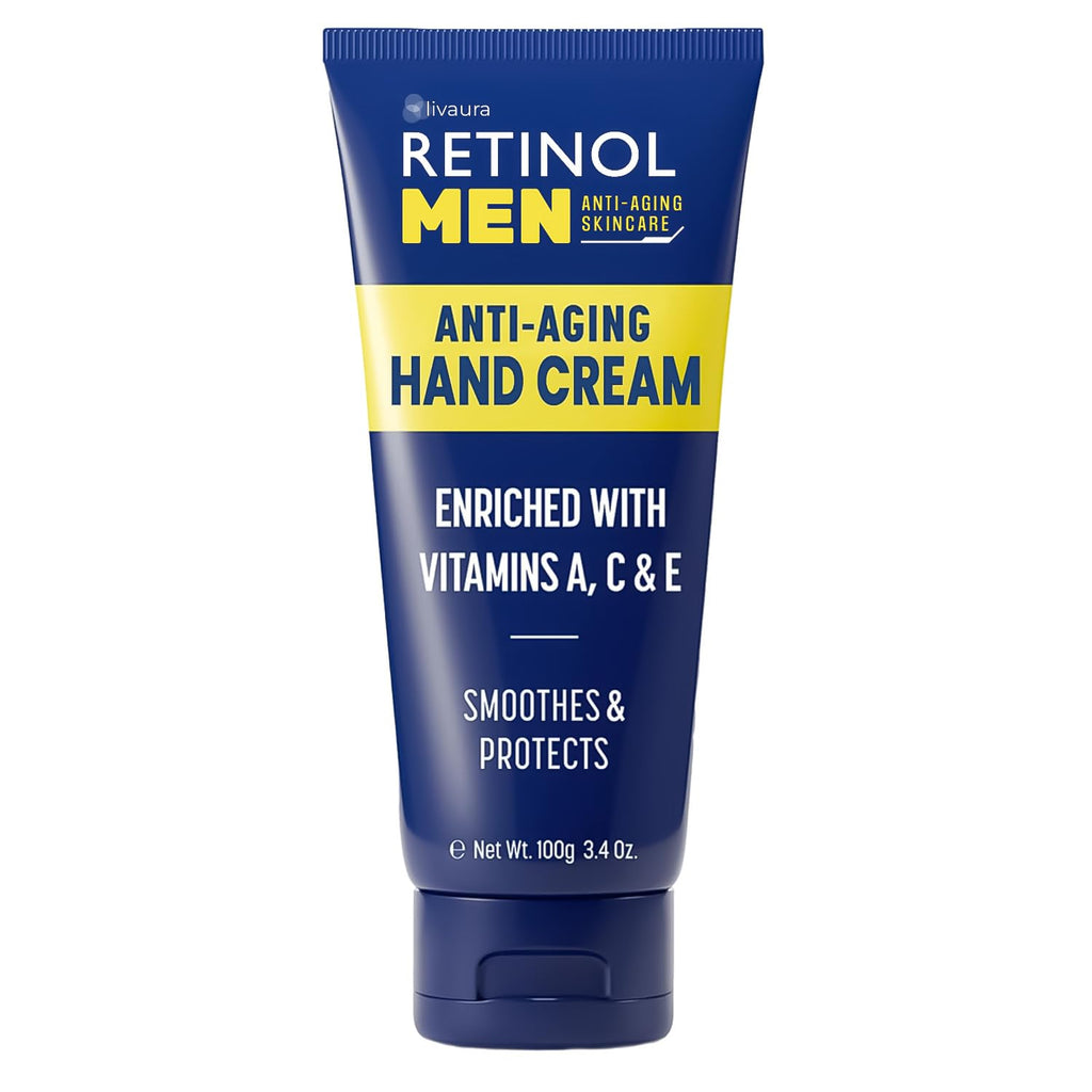 LIVAURA Retinol Anti Aging Hand Cream for Women - Hand Lotion, Dry Hands