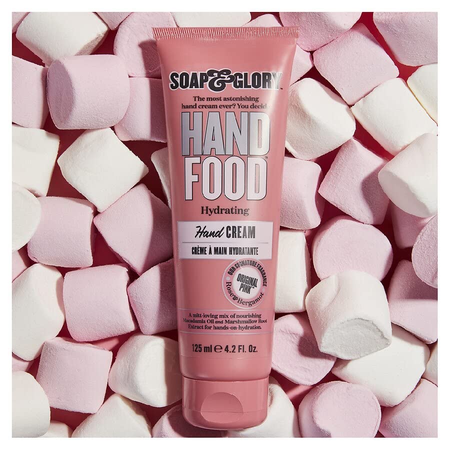 Soap & Glory Hand Food Hand Cream & Rich Cuticle Moisturizer, 125 ml