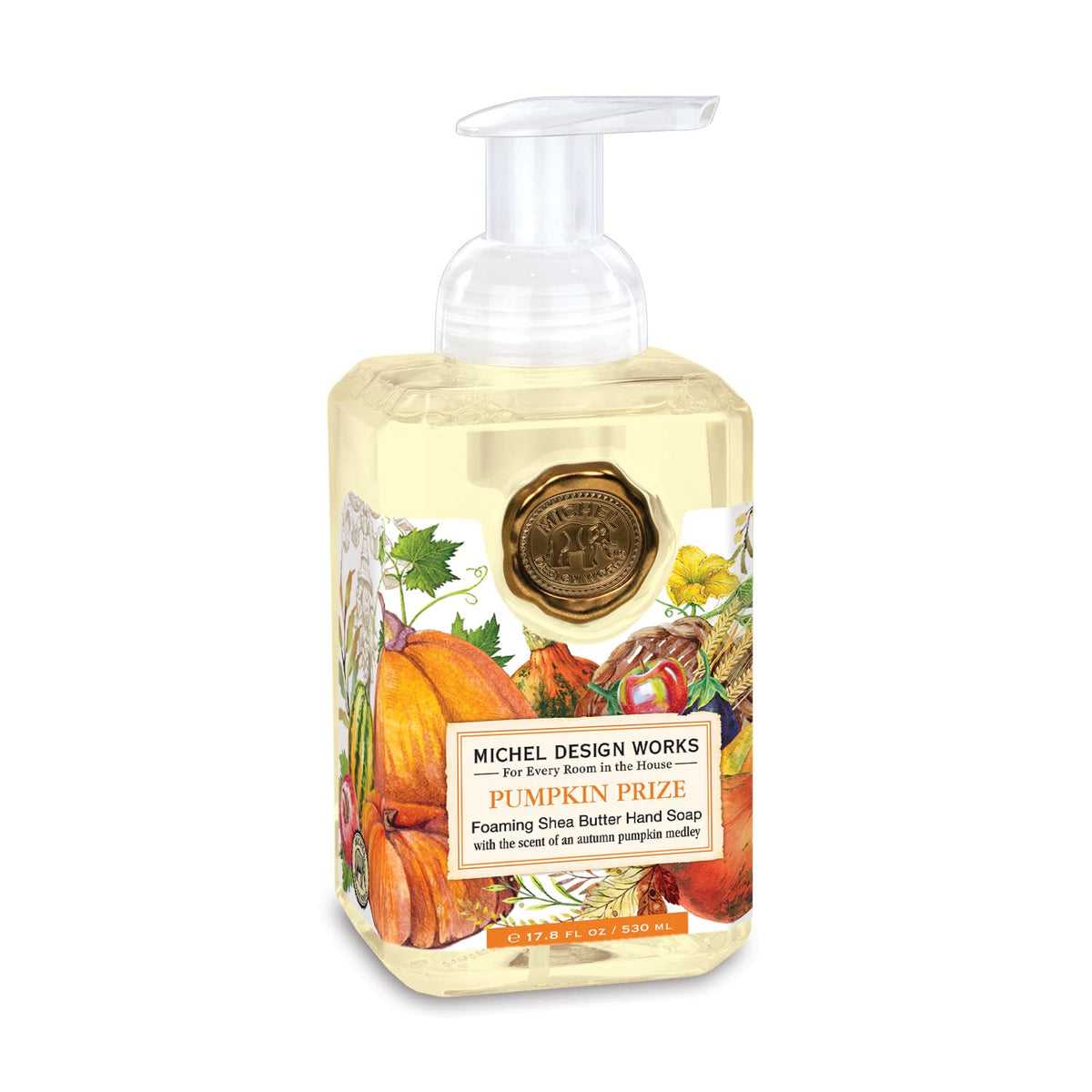 Michel Design Works Honey Almond Foaming Hand Soap with Soap Dispenser