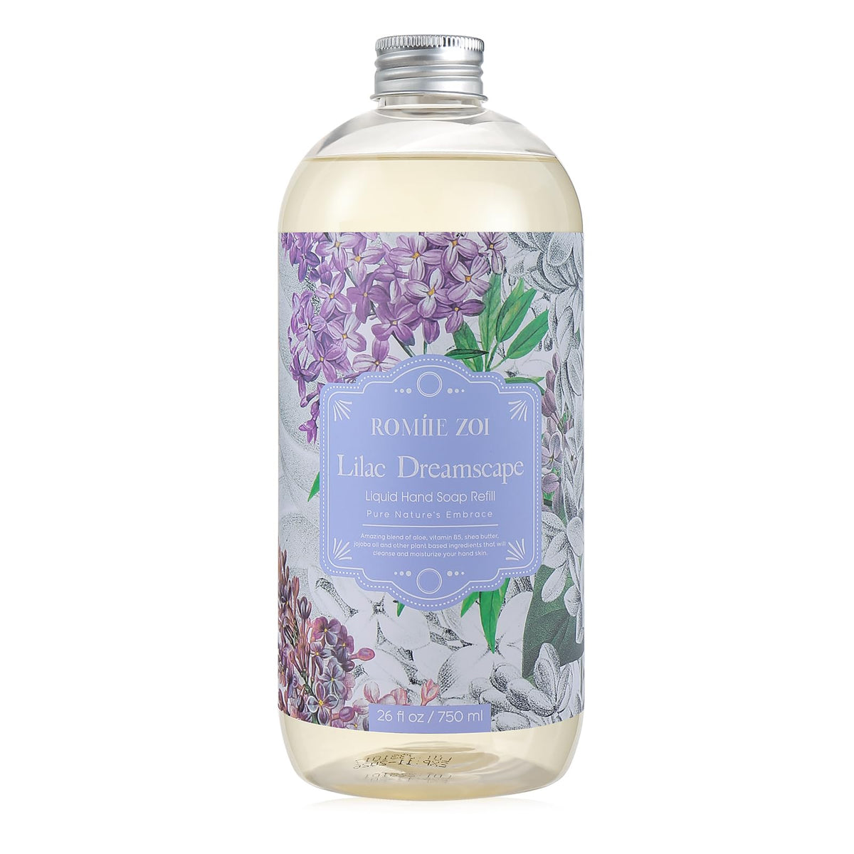 ROMIIE ZOI Liquid Hand Soap Refill, Eucalyptus Mint, 26 Fl Oz, 3-Pack