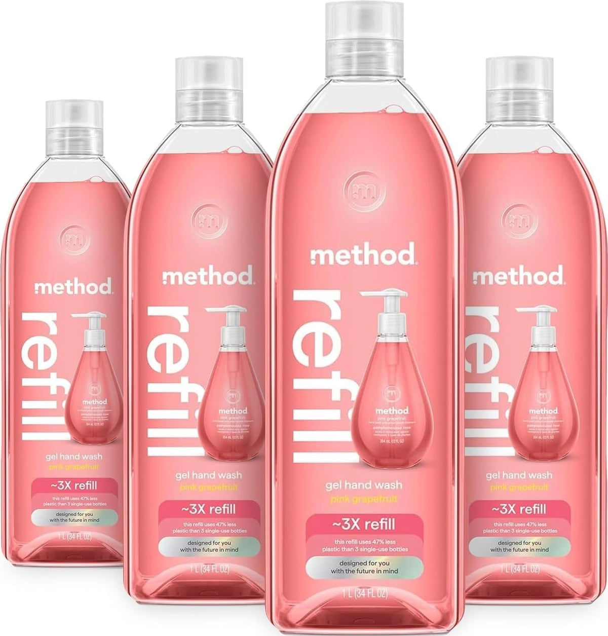 method Gel Hand Wash, Sea Minerals, 12 fl oz