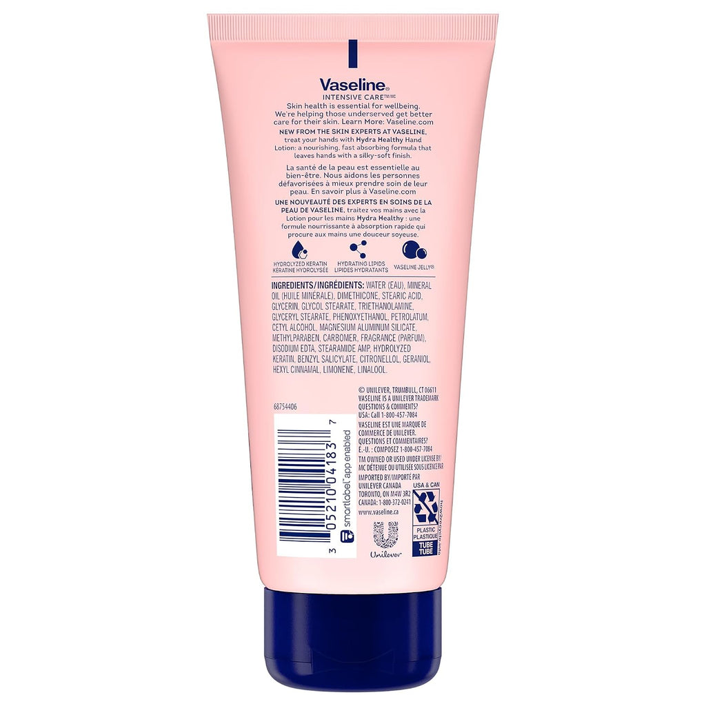 Vaseline healthy hands and stronger nails cream with keratin 75 ml