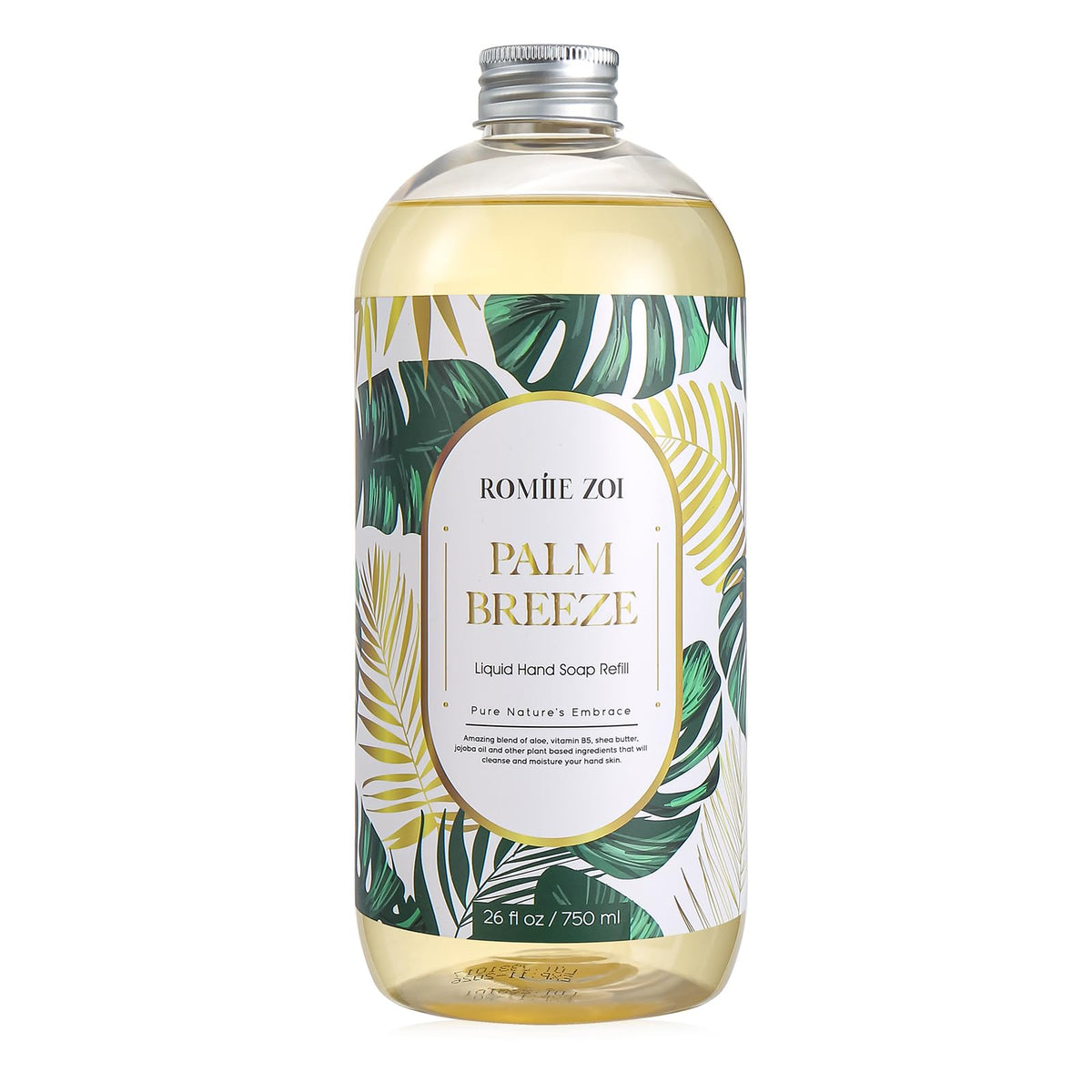 ROMIIE ZOI Liquid Hand Soap Refill, Eucalyptus Mint, 26 Fl Oz, 3-Pack