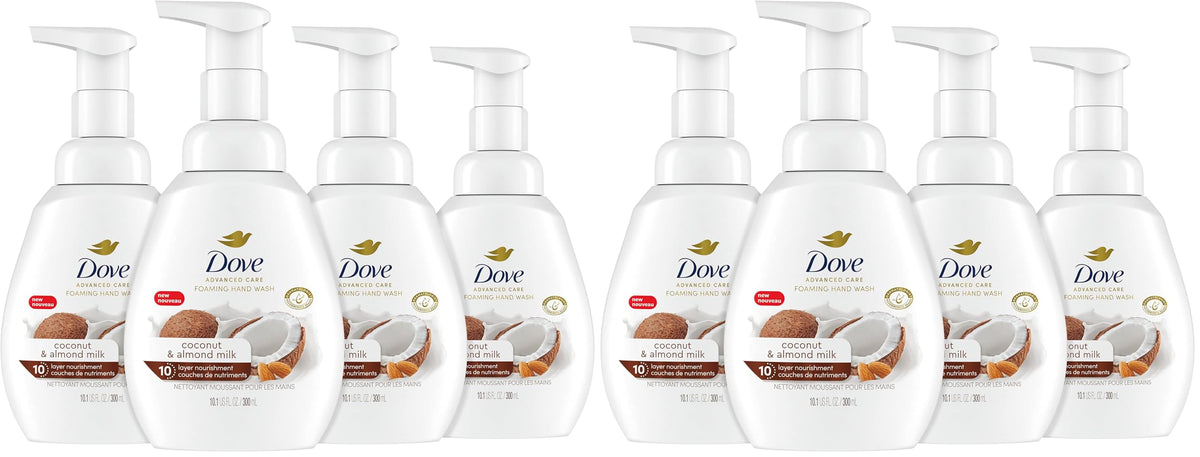 Dove Advanced Care Hand Wash Deep Moisture for Soft, Smooth 4 Count 12 oz