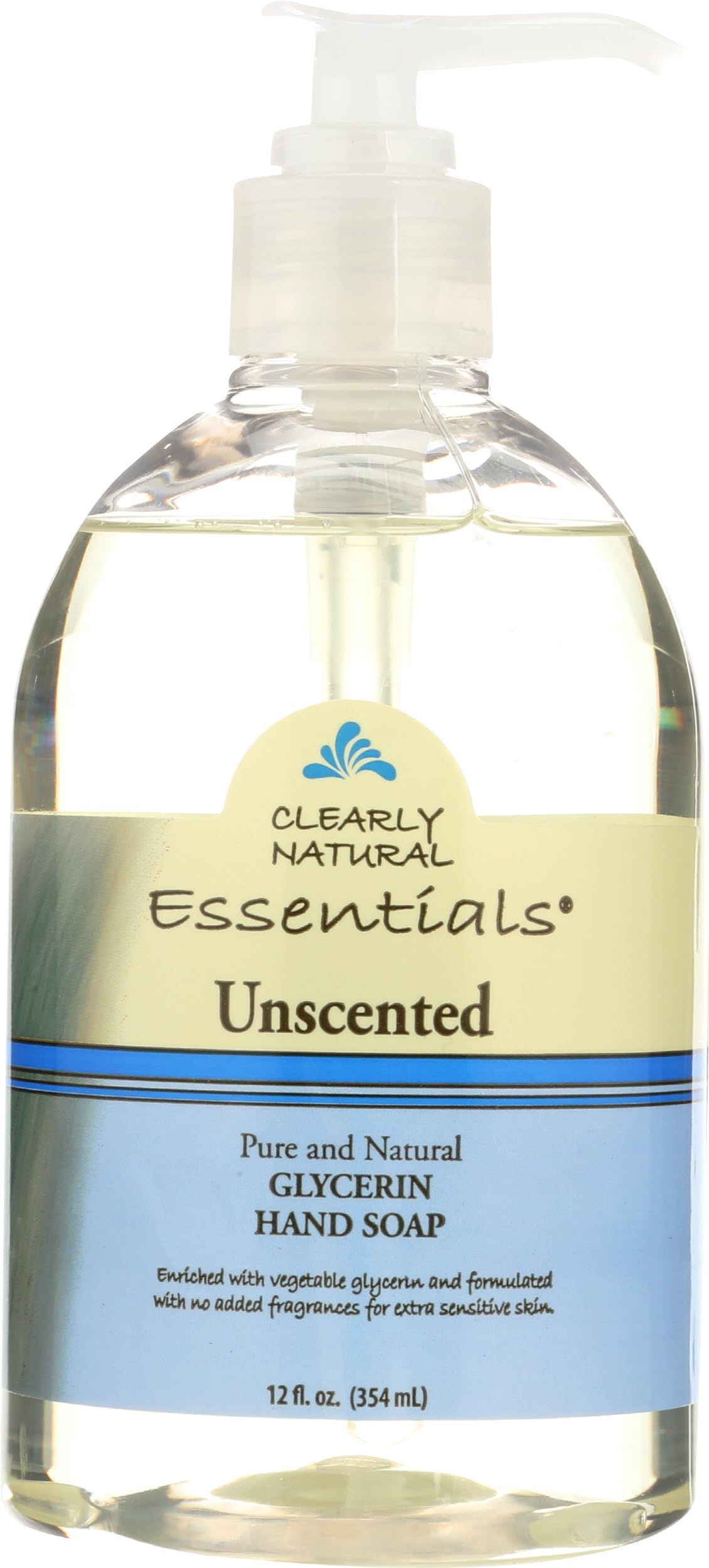 Clearly Natural Liquid Glycerine Hand Soap Refill Unscented Unscented 32 Oz (Pack of 2)