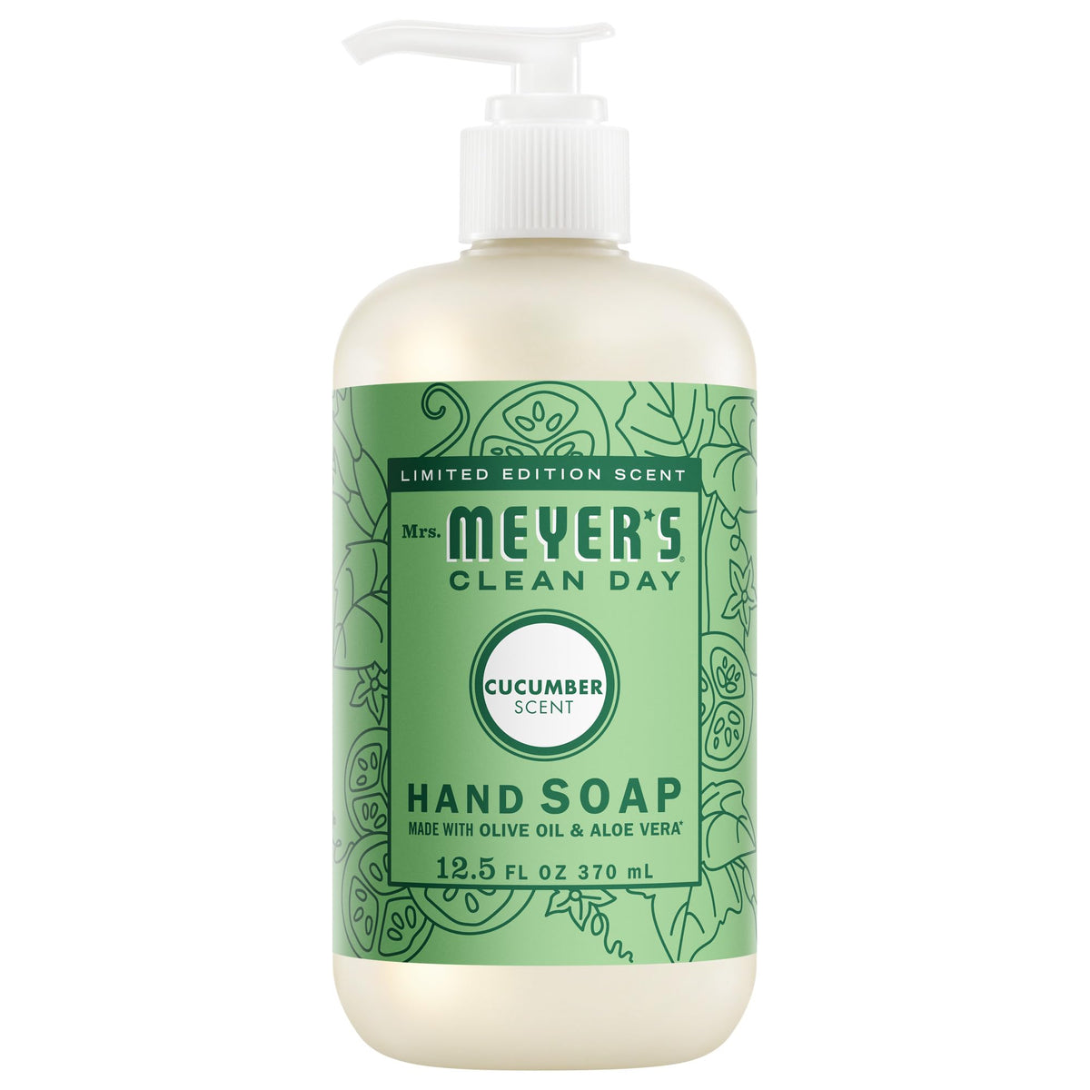 MRS. MEYER'S CLEAN DAY Liquid Hand Soap, Blueberry, 12.5 fl oz, 3 Pack