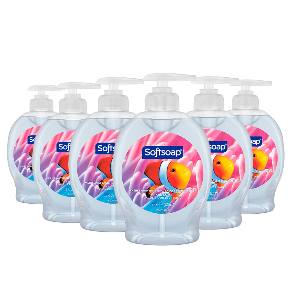 Softsoap Moisturizing Liquid Hand Soap, Soothing Clean Aloe Vera - 7.5 Fl Oz (Pack of 6)