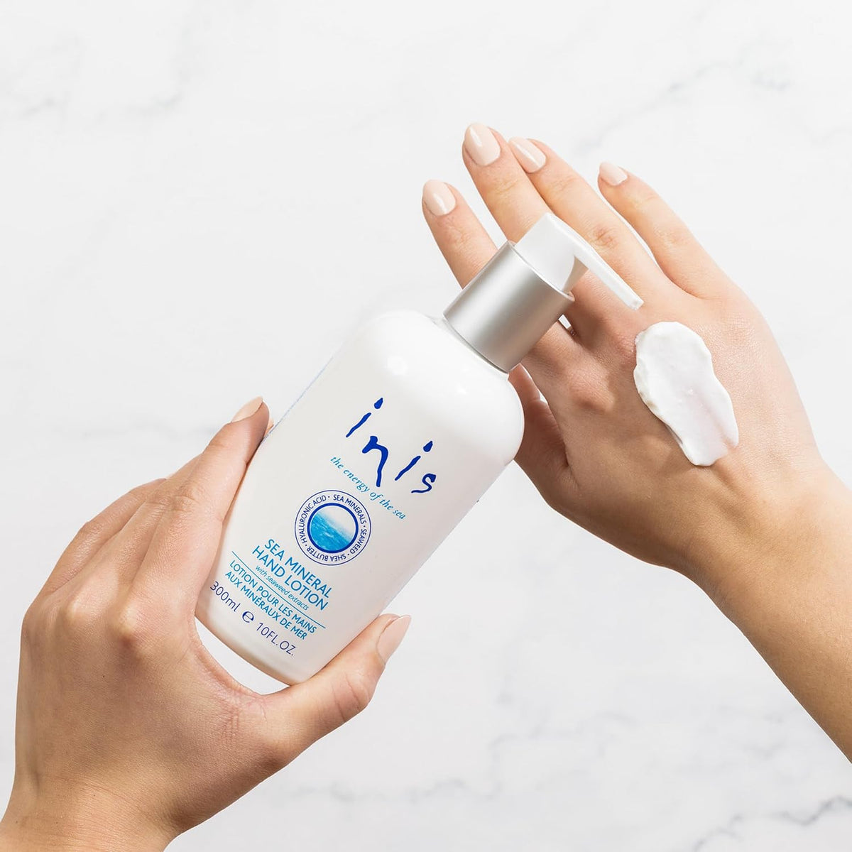 Inis the Energy of the Sea - Sea Mineral Hand Lotion for Dry Skin, 10 fl oz