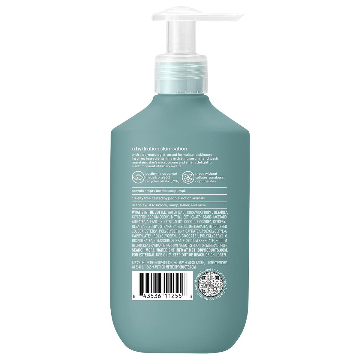 method Hydrating Serum Hand Wash, Sea + Surf, 10 fl oz