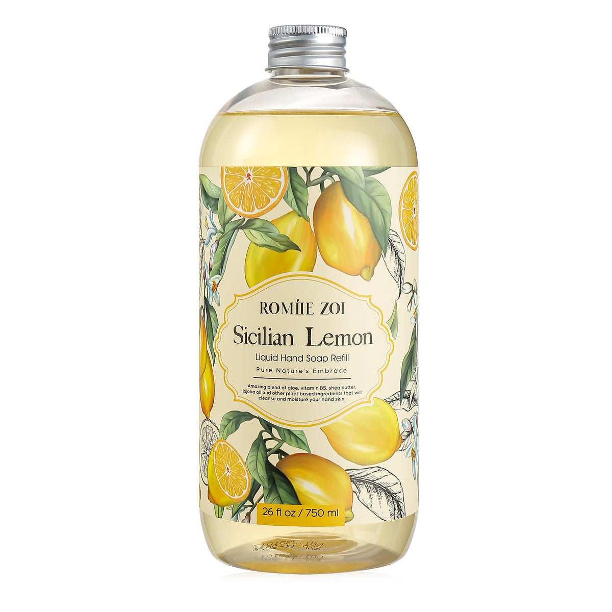 ROMIIE ZOI Liquid Hand Soap Refill, Eucalyptus Mint, 26 Fl Oz, 3-Pack