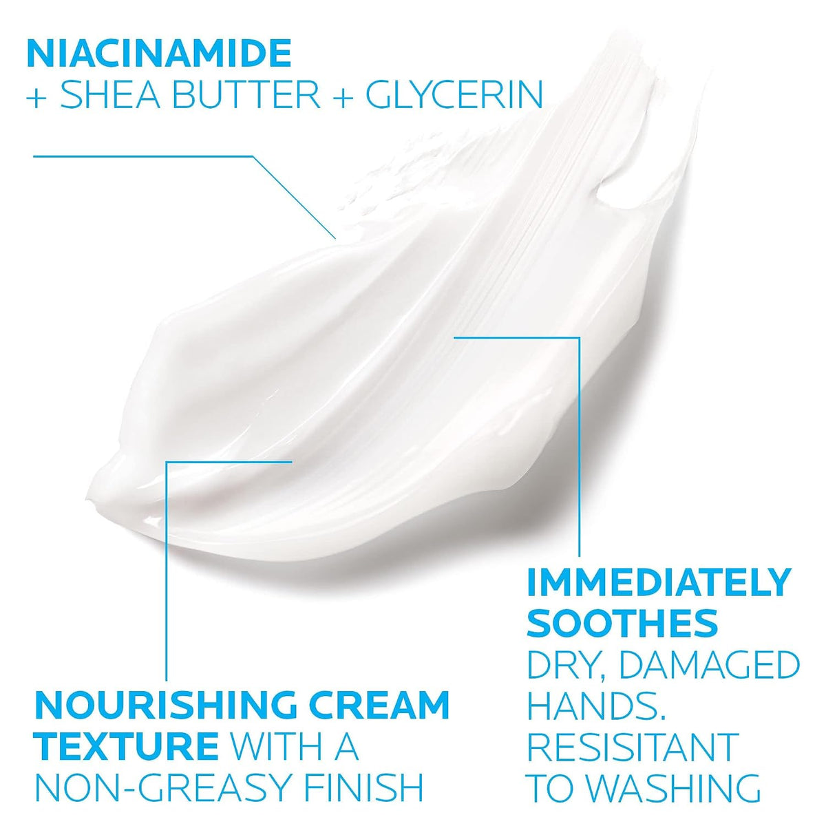 La Roche-Posay Cicaplast Hand Cream with Shea Butter for Dry Hands