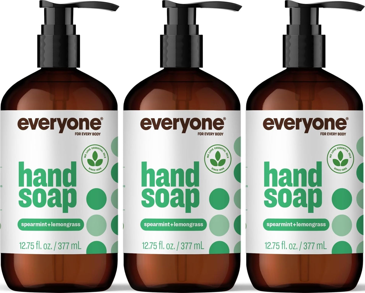 Everyone Liquid Hand Soap, Meyer Lemon & Mandarin, 12.75 oz 3-Pack